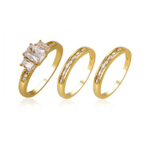 14127 xuping luxus 24k gold farbe umwelt kupfer synthetische edelstein gesetzt ring